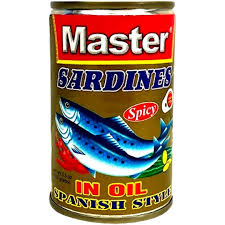 Master Sardines in Oil Spanish Style 155gr